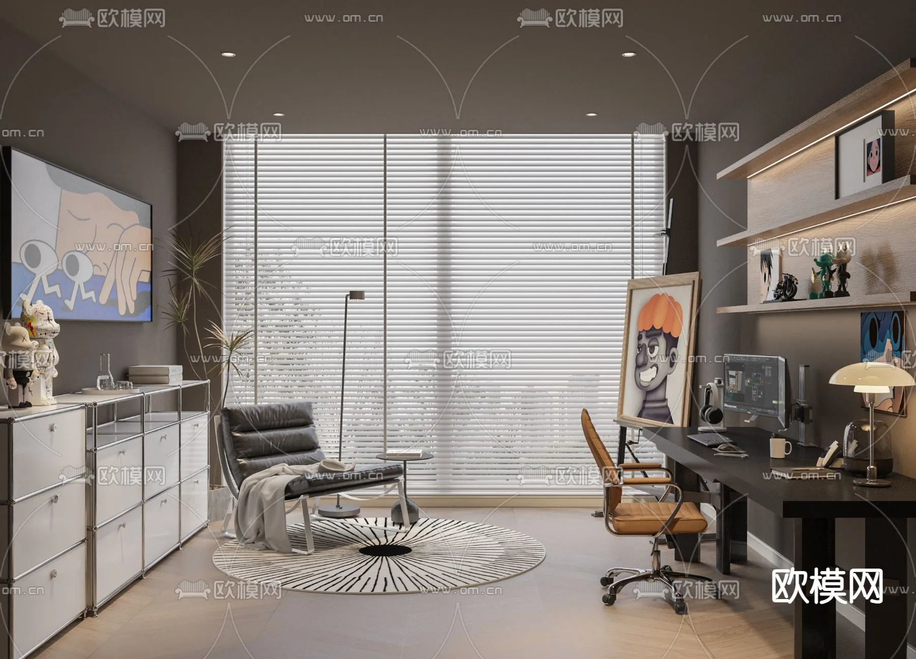 PLAYROOM – CORONA – 3D MODEL – 838