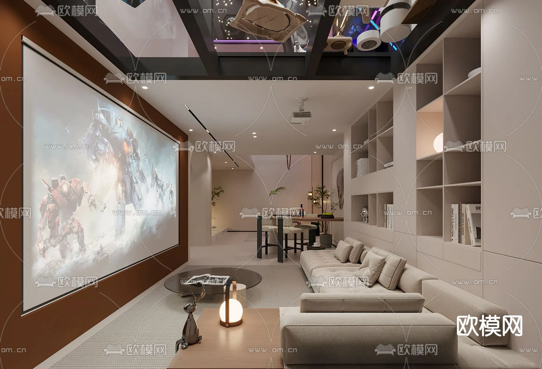 PLAYROOM – CORONA – 3D MODEL – 852