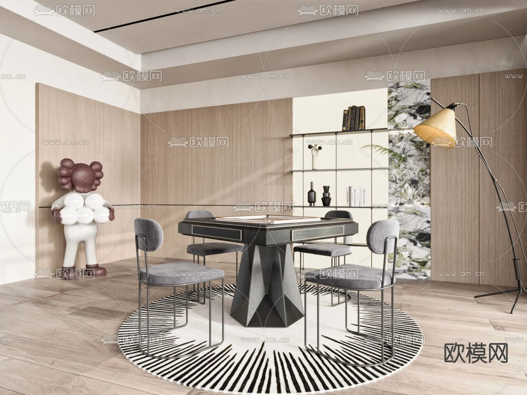 PLAYROOM – CORONA – 3D MODEL – 853