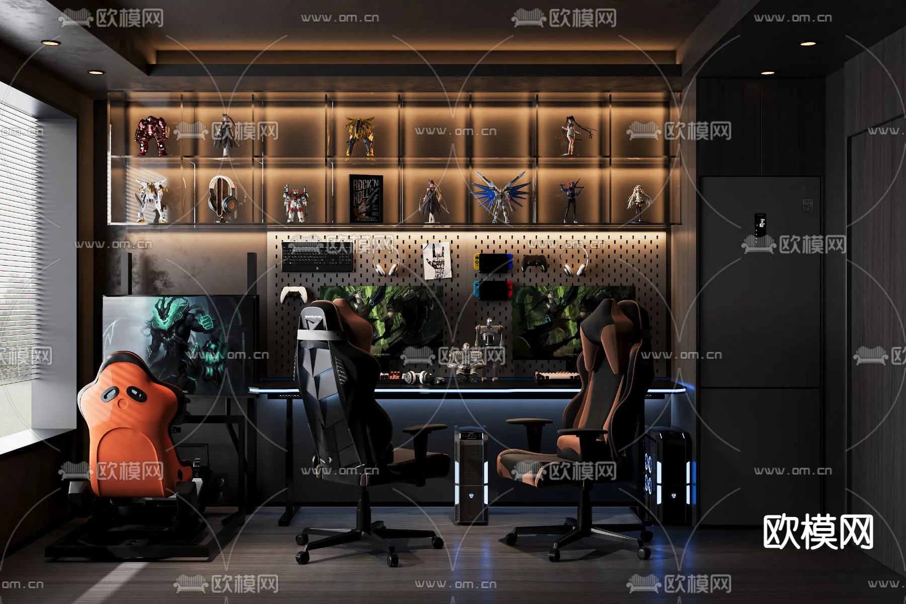 PLAYROOM – CORONA – 3D MODEL – 878