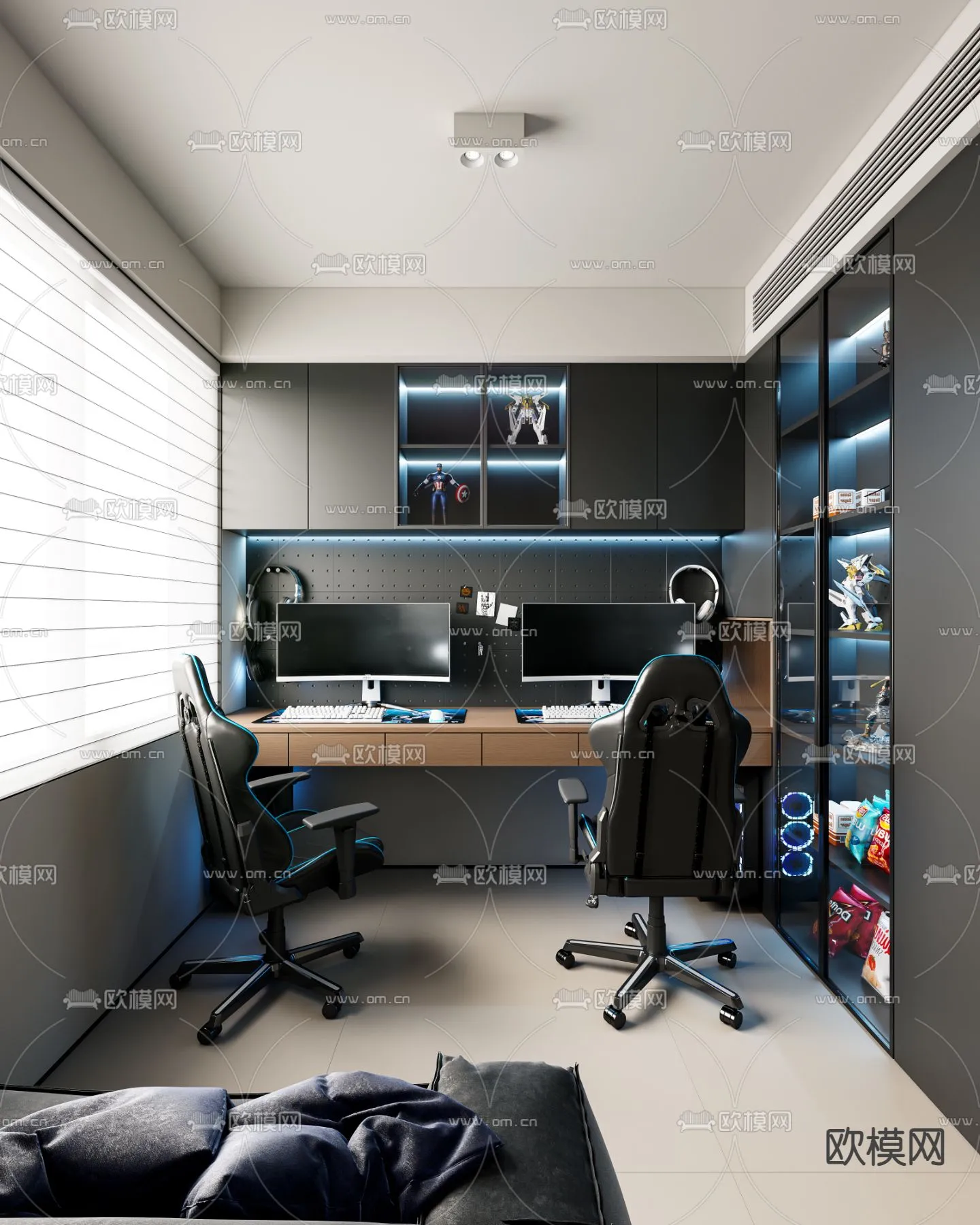 PLAYROOM – CORONA – 3D MODEL – 880