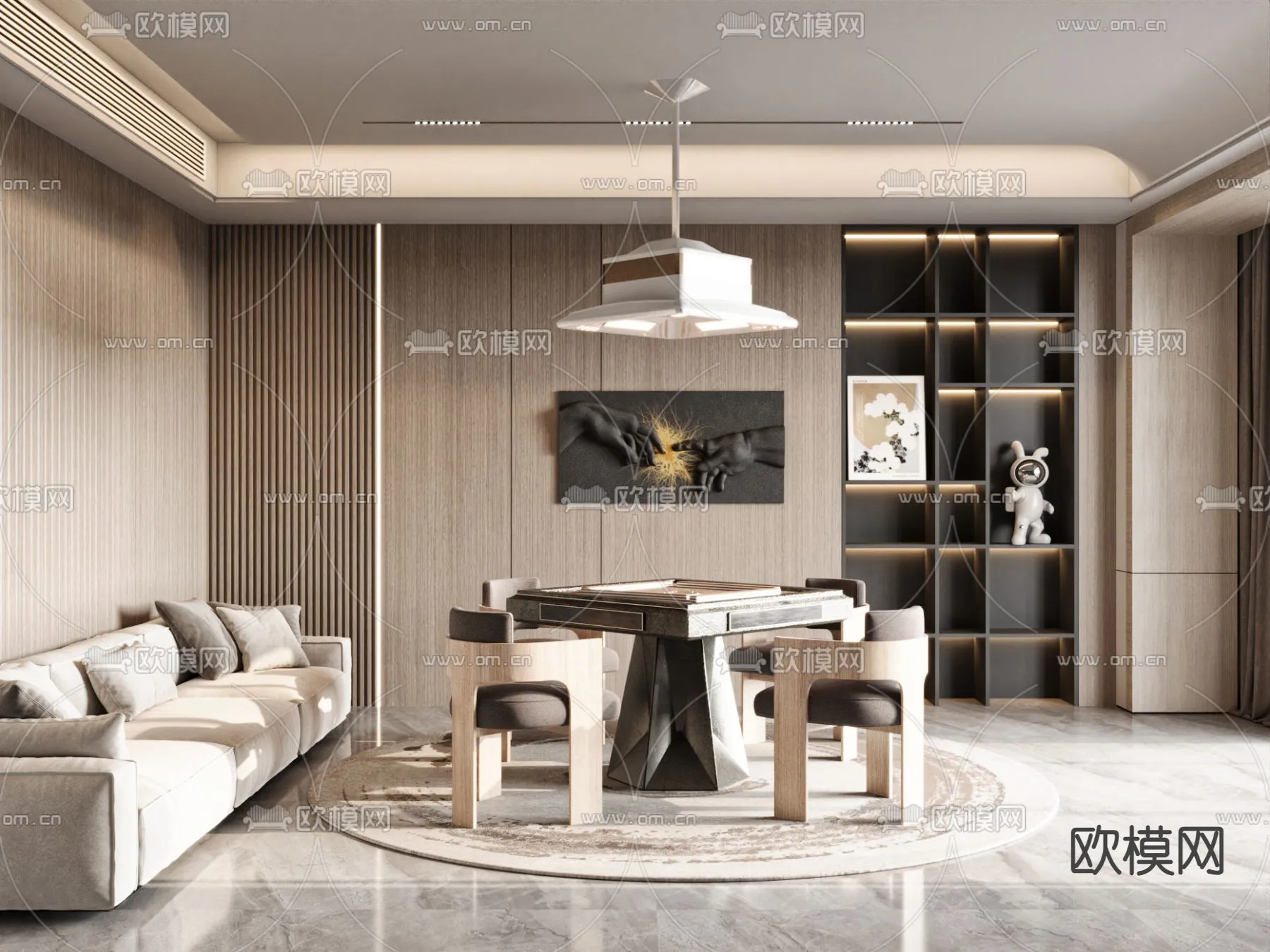 PLAYROOM – CORONA – 3D MODEL – 887