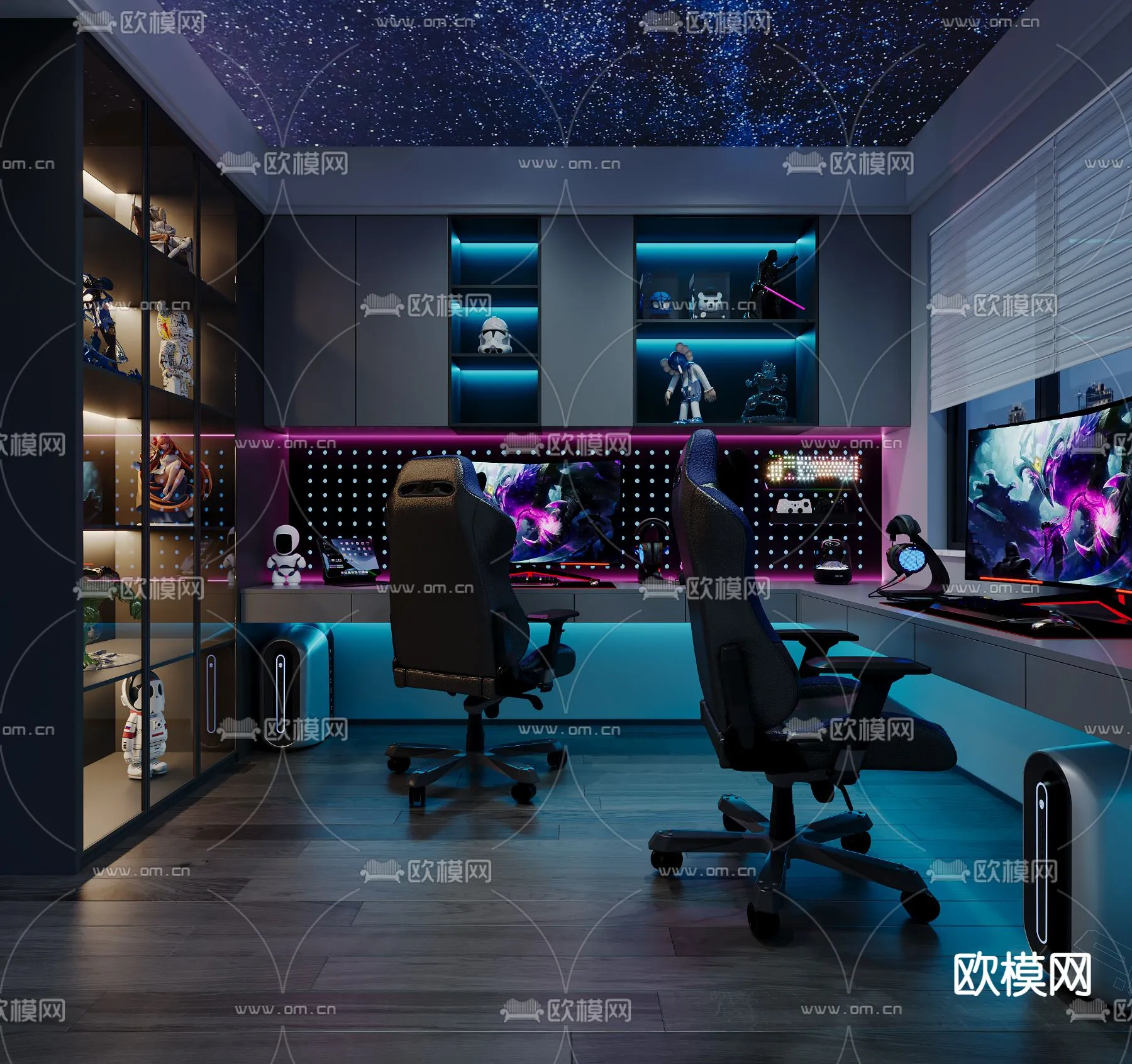 PLAYROOM – CORONA – 3D MODEL – 893