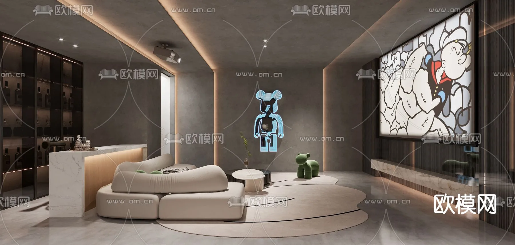 PLAYROOM – VRAY / CORONA – 3D MODEL – 1623