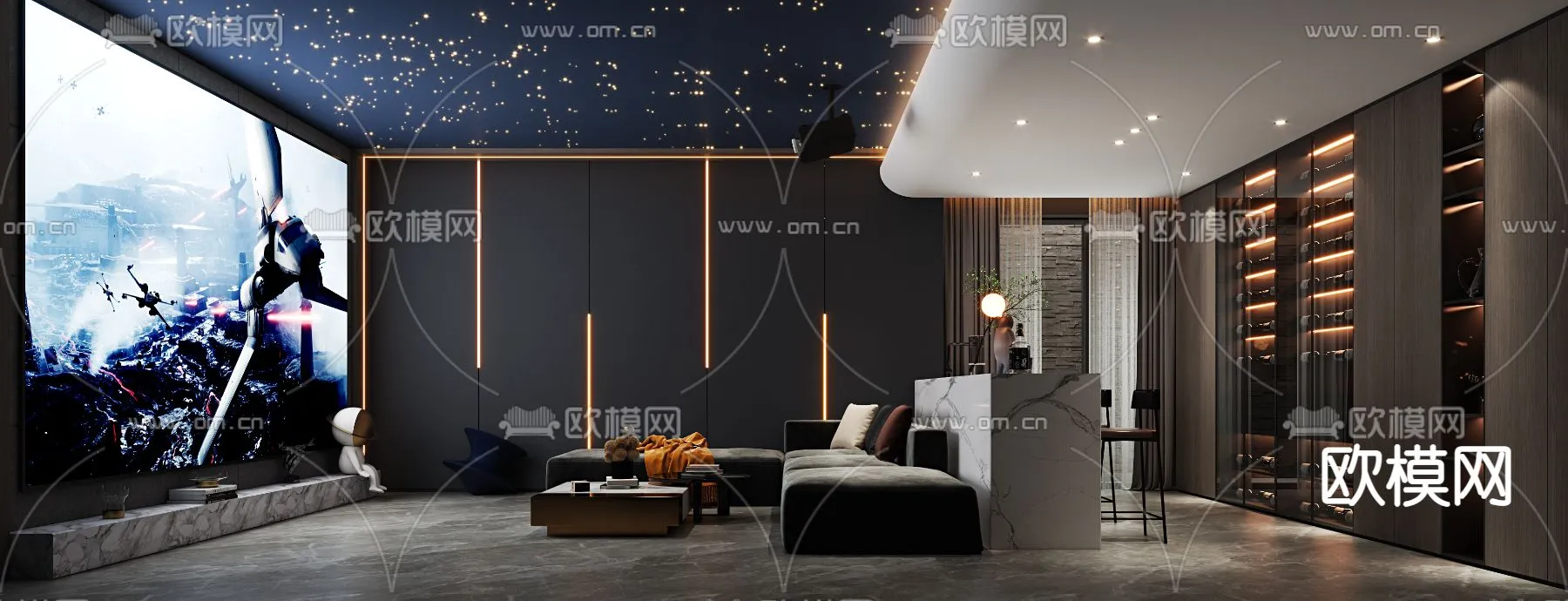 PLAYROOM – VRAY / CORONA – 3D MODEL – 1642