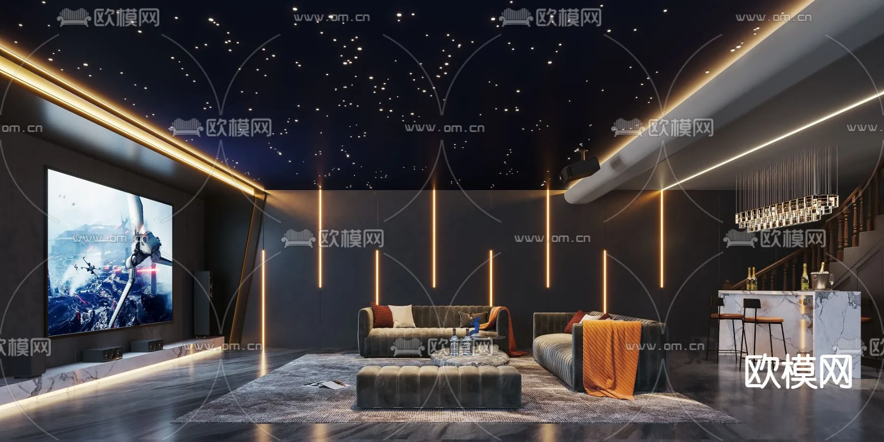 PLAYROOM – VRAY / CORONA – 3D MODEL – 1663