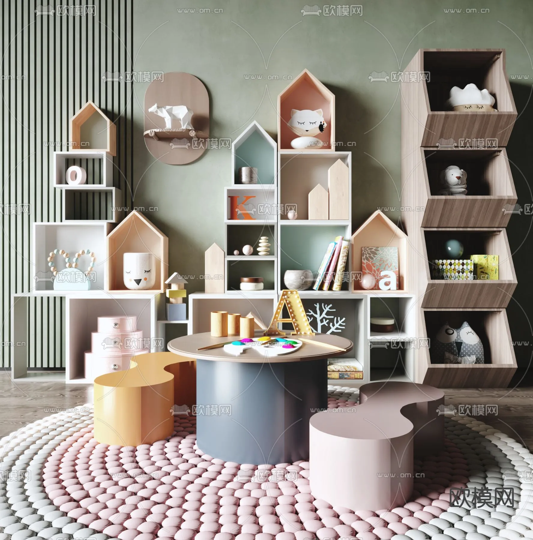 PLAYROOM – VRAY / CORONA – 3D MODEL – 807