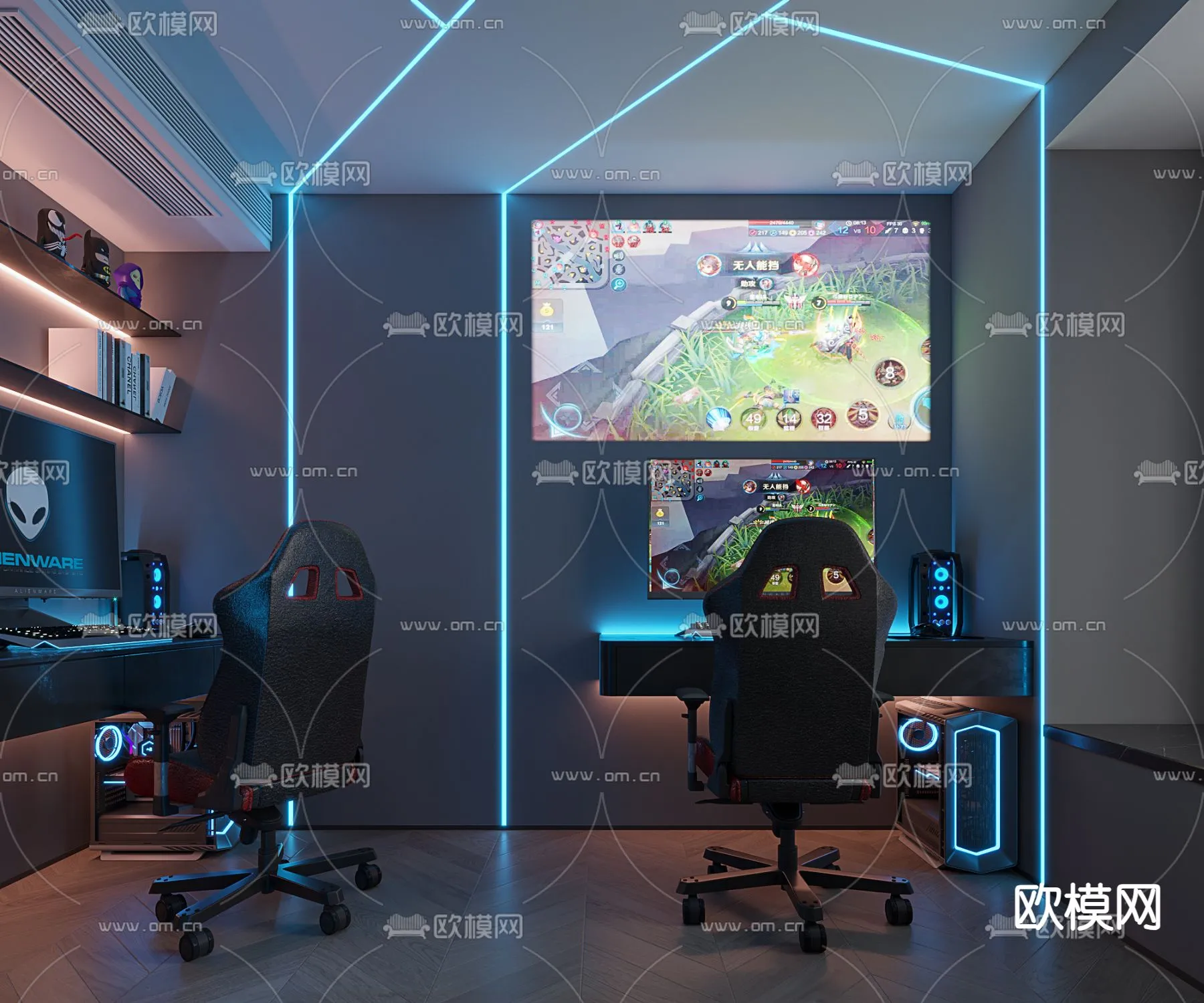 PLAYROOM – VRAY / CORONA – 3D MODEL – 833