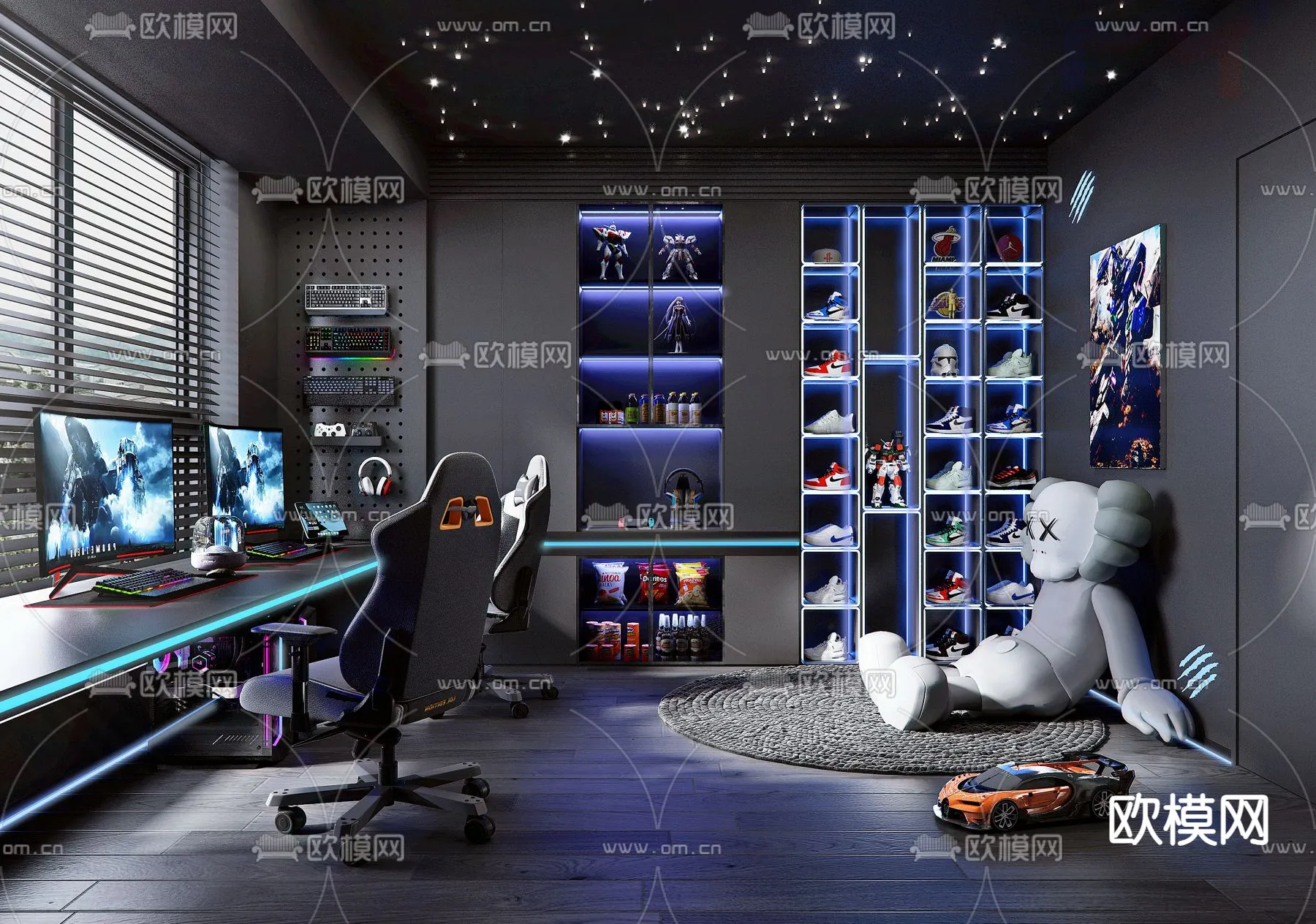 PLAYROOM – VRAY / CORONA – 3D MODEL – 846