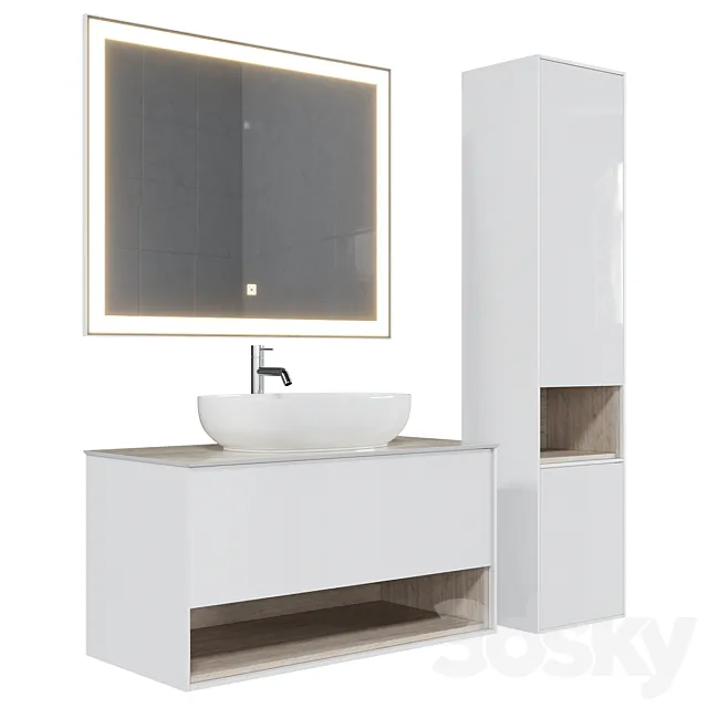 Plaza Modern 100_1 3D Model Plaza Modern 100_1 3D Model