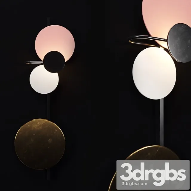 Please wait to be seated planet lamp 3D Model Download