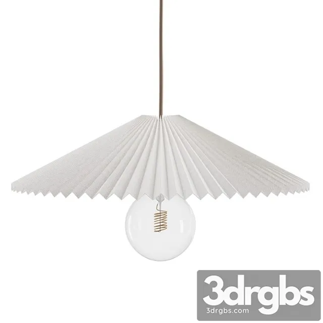 Pleated Lamp Shade 3D Model Download
