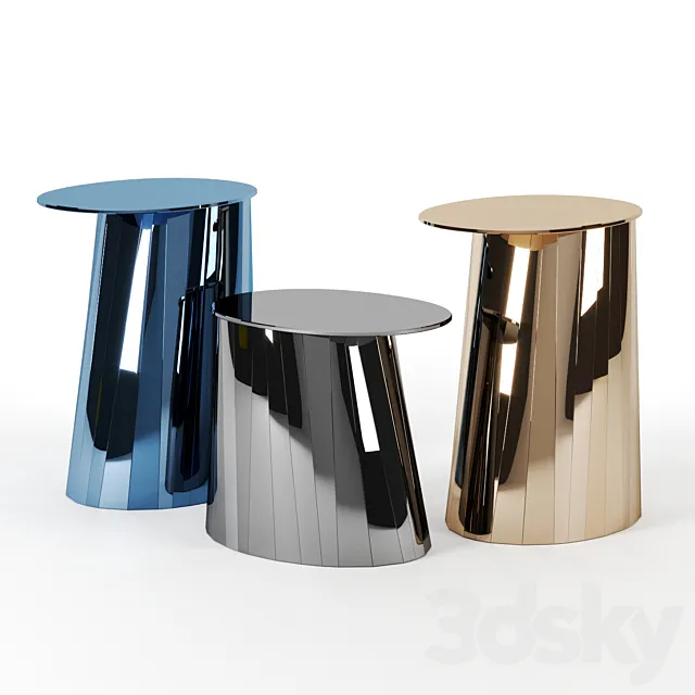Pli side table by Classicon 3DModel