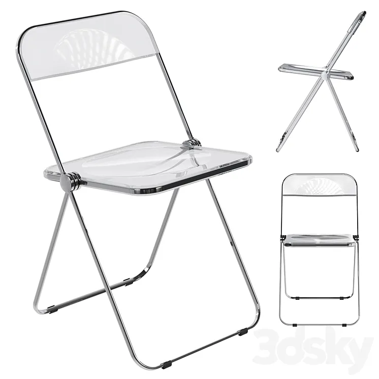 Plia Chair Anonima Castelli 3D Model Free Download Plia Chair Anonima Castelli 3D Model Free Download