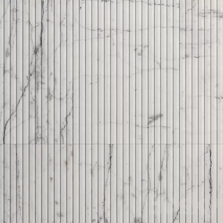 Plisse Marble Tiles 3D Model