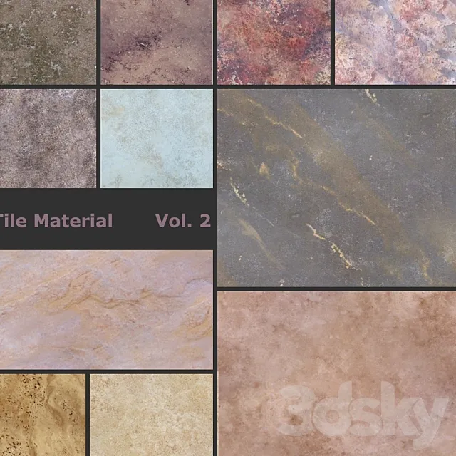 Plitka_tekstura 3D Model