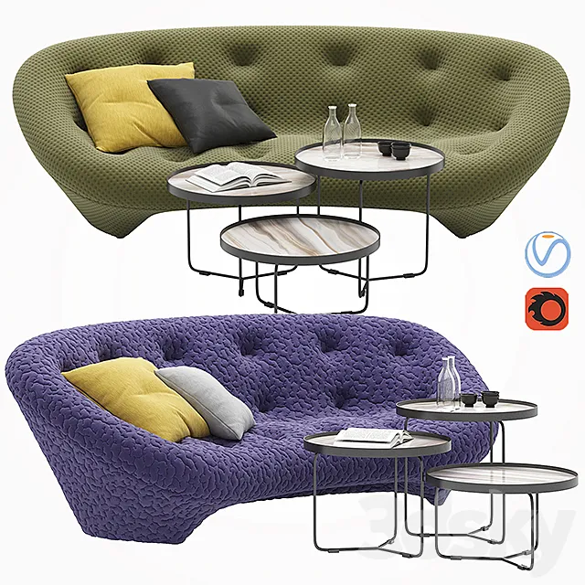 Ploum sofa 3DModel