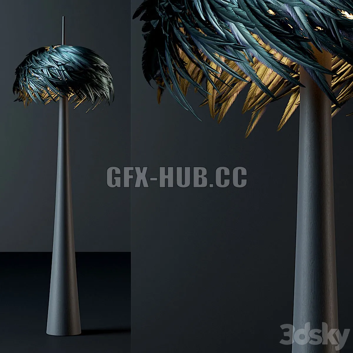Plumage 49 3D Model