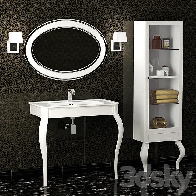 Plumbing fixtures and furniture NOKEN 3DModel Plumbing fixtures and furniture NOKEN 3DModel