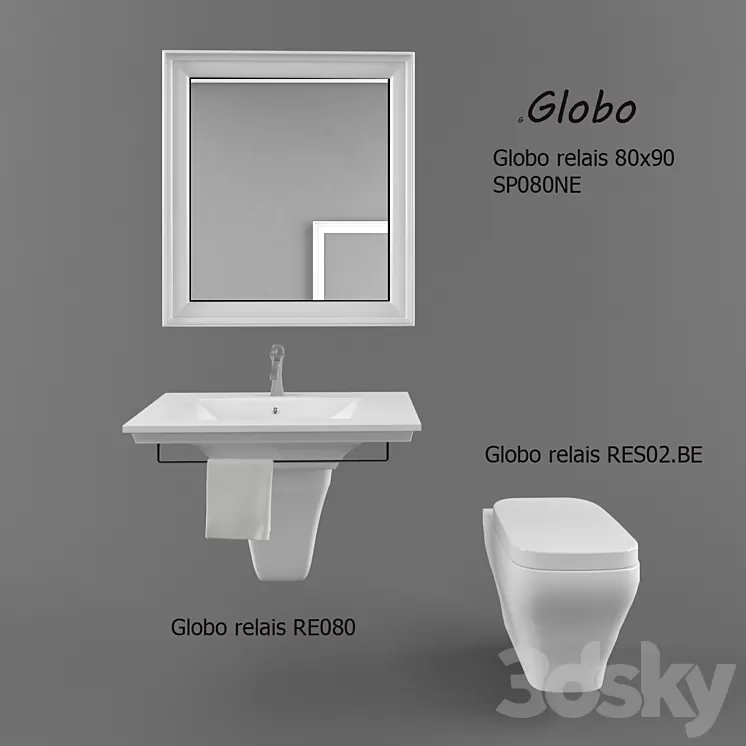 Plumbing Globo Relais 3D Model