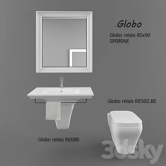 Plumbing Globo Relais 3DModel Plumbing Globo Relais 3DModel