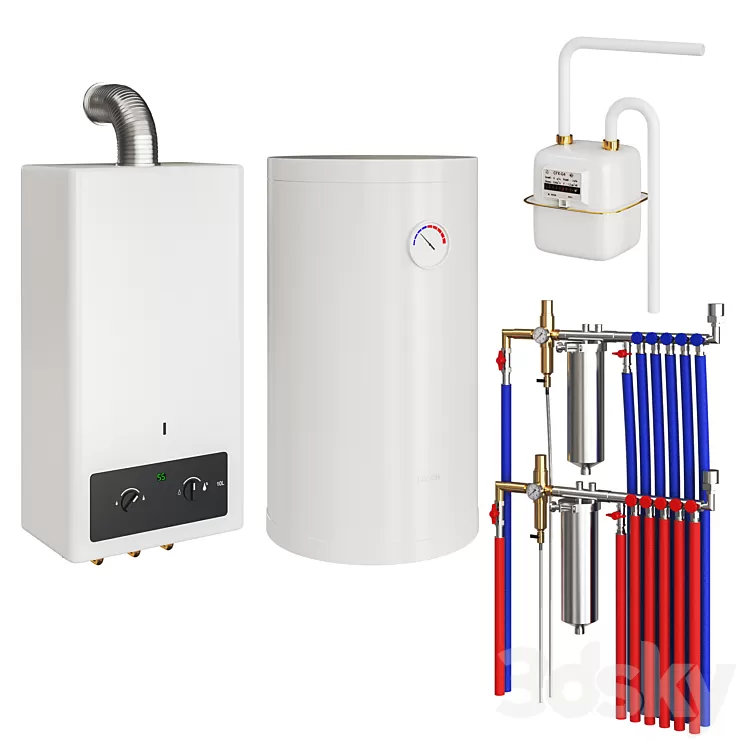 Plumbing Kit 3D Model