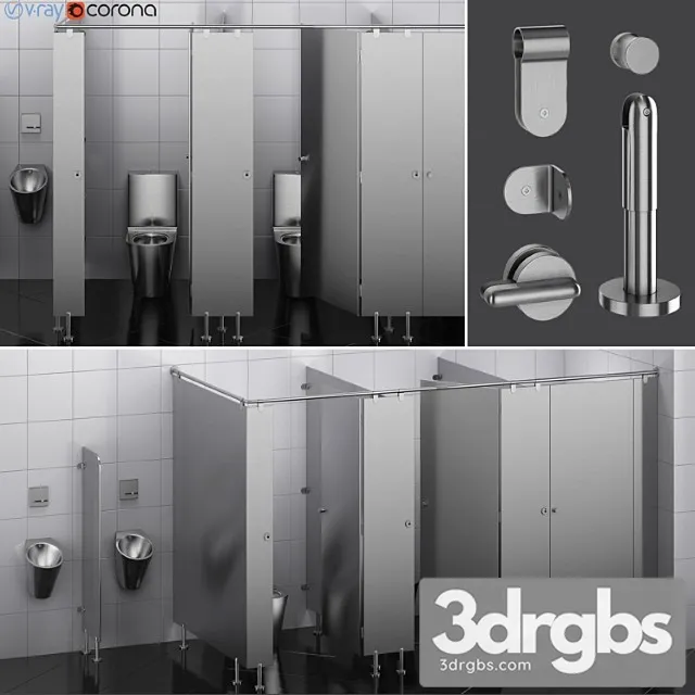 Plumbing Partitions for Public Toilets Fundermax 2 Constructor 3D Model Download Plumbing Partitions for Public Toilets Fundermax 2 Constructor 3D Model Download