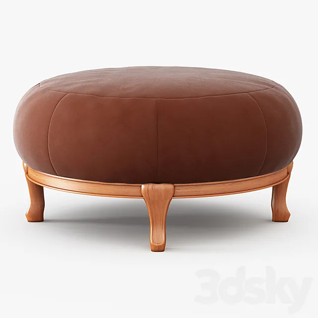 Plump 5303 Pouf 3DModel Plump 5303 Pouf 3DModel