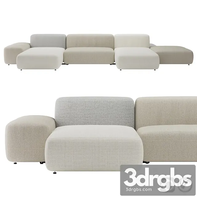 Plus island big sofa by lapalma 2 3D Model Download Plus island big sofa by lapalma 2 3D Model Download