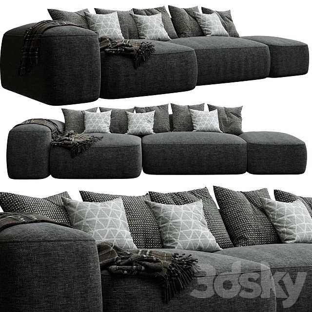 Plus Sofa by Lapalma 3DModel Plus Sofa by Lapalma 3DModel