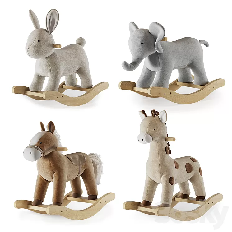 Plush Rockers 3D Model Free Download