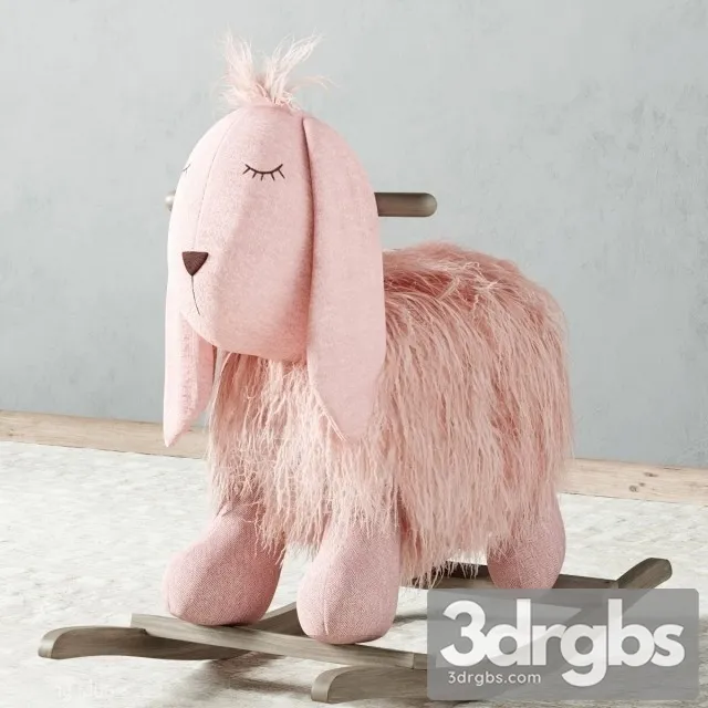 Plush Rocking Bunny 3D Model Download