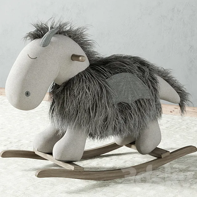 Plush Rocking | Dragon 3DModel Plush Rocking | Dragon 3DModel