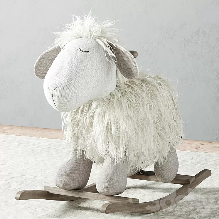 Plush Rocking | Lamb 3D Model Plush Rocking | Lamb 3D Model