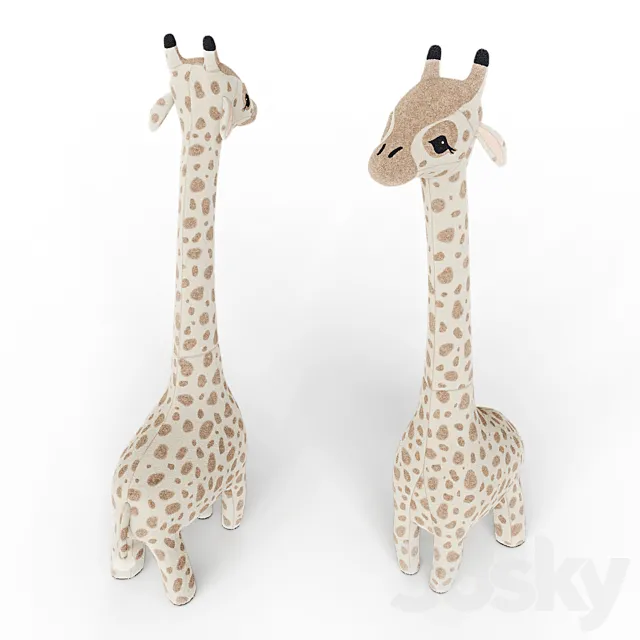 Plush toy Giraffe H & M 3D Model Plush toy Giraffe H & M 3D Model