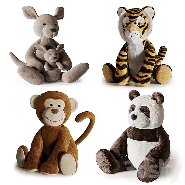 Plush Toys 06 3D Model