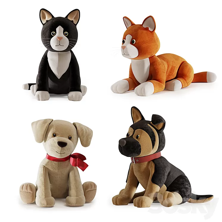 Plush Toys 07 3D Model