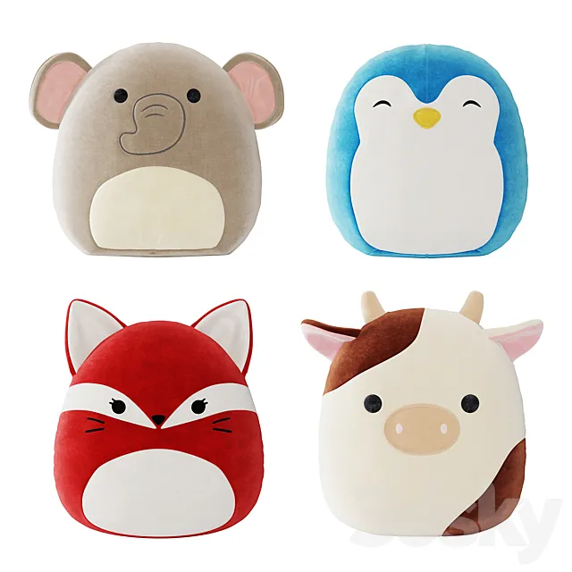 Plush Toys 12 3DModel Plush Toys 12 3DModel