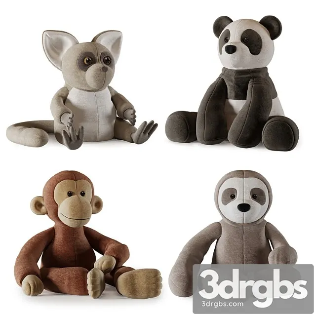Plush Toys 22 3D Model Download