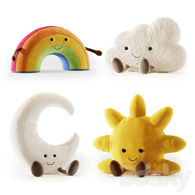 Plush Toys 29 3D Model Plush Toys 29 3D Model