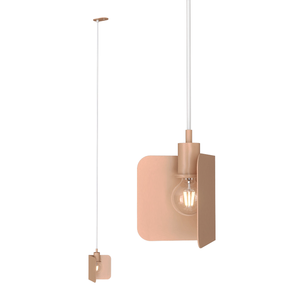 Pluskouple – Ceiling lamp CORNER Small 3D Model