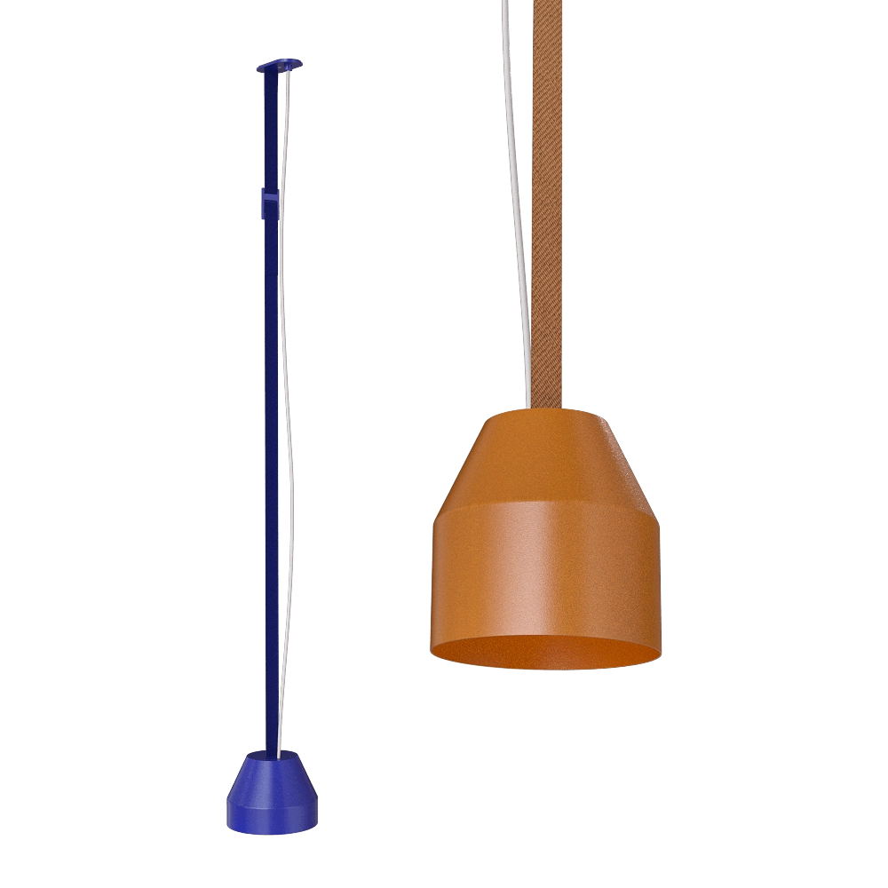 Pluskouple – Pendant lamp BLT CAP 2D&3D 3D Model