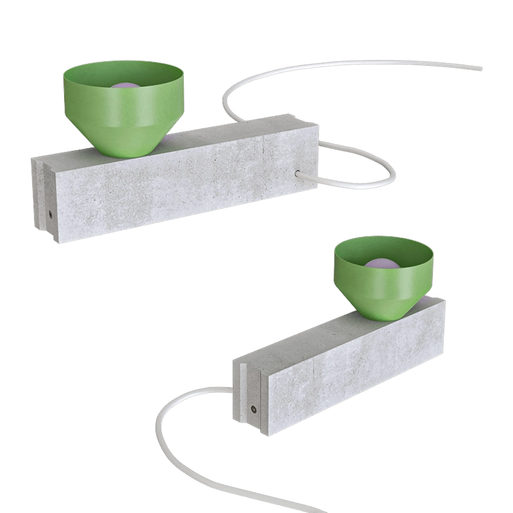 Pluskouple – Table lamp Block 3D Model