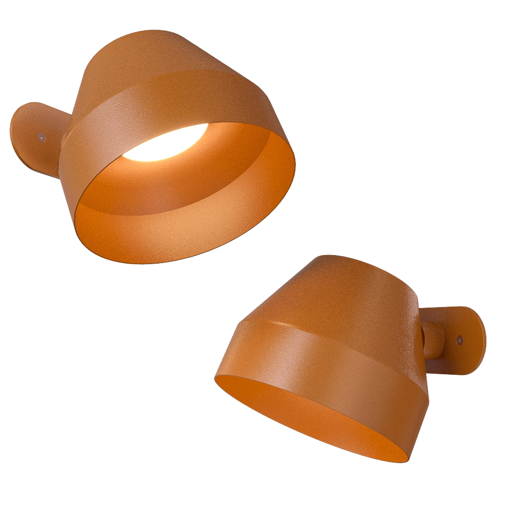 Pluskouple – Wall lamp Cap 2D&3D 3D Model Pluskouple – Wall lamp Cap 2D&3D 3D Model
