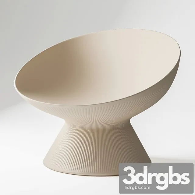 Plust Fade Armchair 2 3D Model Download