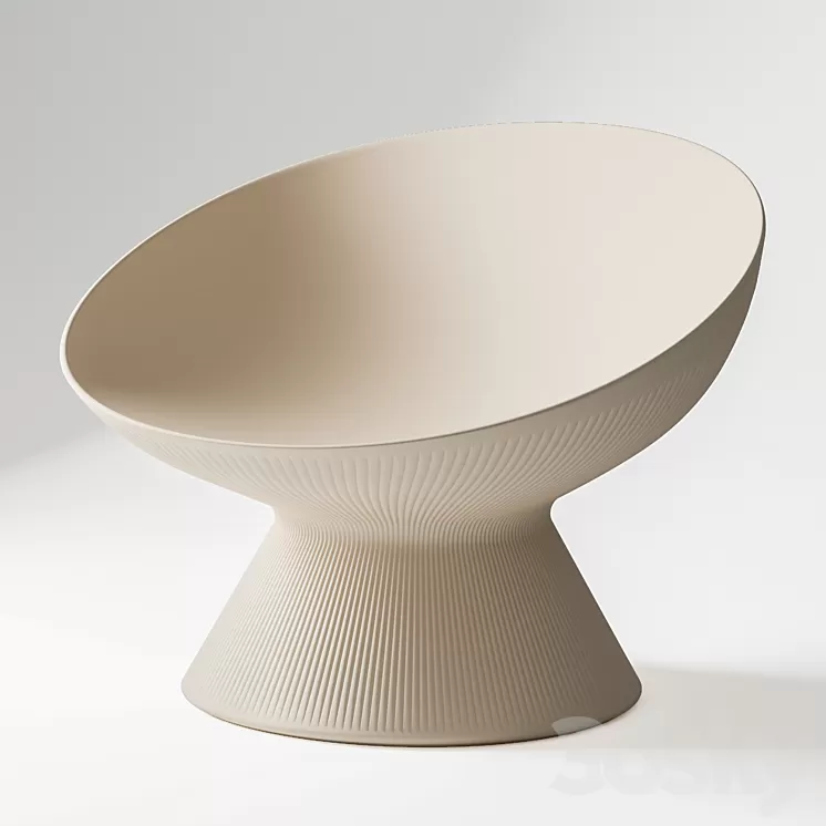Plust FADE armchair 3D Model Plust FADE armchair 3D Model