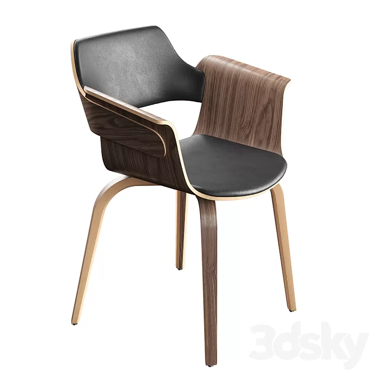 PlyDesign Flagship Arm Chair 3D Model PlyDesign Flagship Arm Chair 3D Model