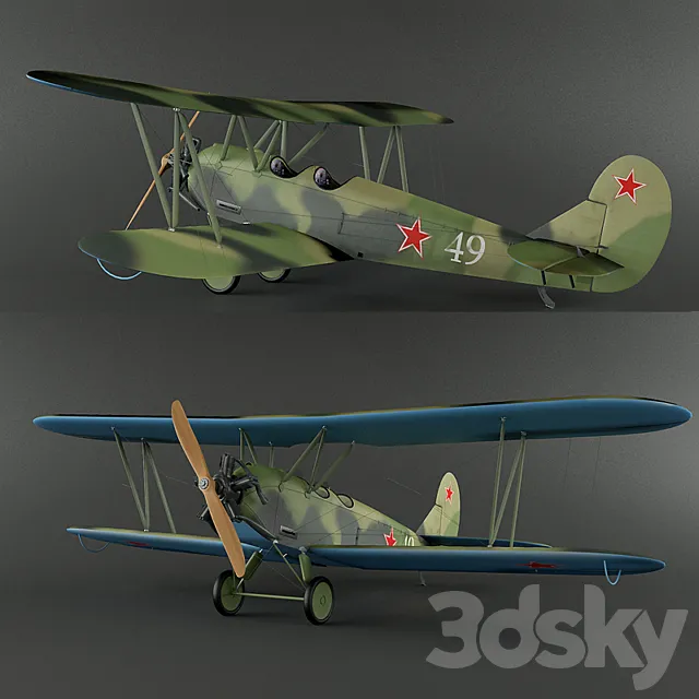 PO-2 3D Model