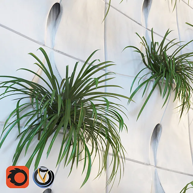 Pocket panels 3D Model Pocket panels 3D Model