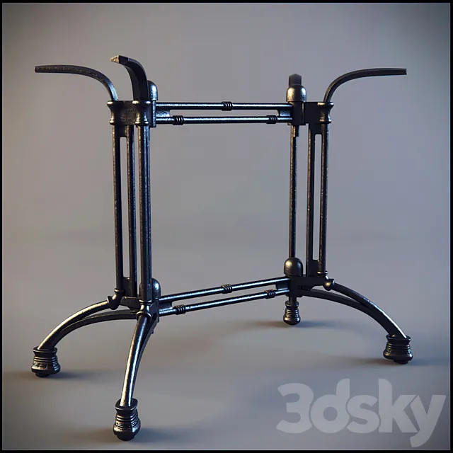 Podstole cast iron (1235EM) 3D Model